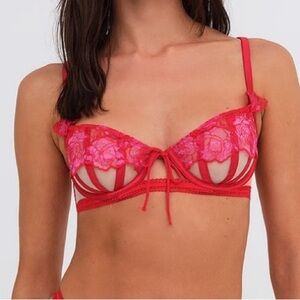 NWT FOR LOVE & LEMONS Cordelia Bra Size 34C